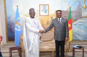 Le Dr Magaran Monzon Bagayoko a présenté à Son Excellence Monsieur Felix Mbayu