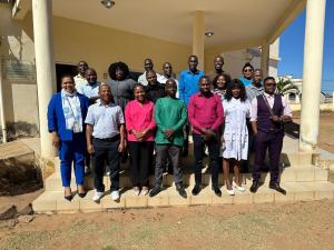 Treinamento sobre lepra em Nampula