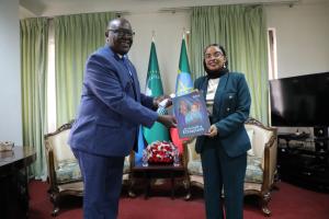 Professor Francis C. Kasolo officially assumes office as WHO Representative to Ethiopia, AU and UNECA