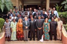 02 Participants from Francophone countries pose for a group photo during the regional workshop on 10-14 December