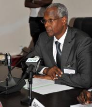 02 Dr. Youssouf Gamatie, Representant de l OMS a renouvele l engagement des partenaires au cours de son allocution