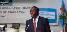 WHO Regioanl Director for Africa Dr Luis Sambo addressing the Envoys