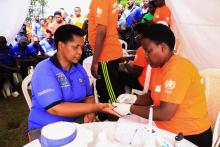 Governor of Southern Province screening for Diabetes