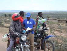 Finding direction and villages in far-flung  Narok for MNTE  was quite a task as  Dr  Steve Ntoburi found out