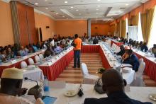 Vue partielle de différents acteurs des services de santé du niveau opérationnel impliqués dans la lutte contre le Ver de Guinée et des invités