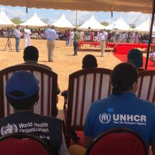 Joint Polio campaign Launch at Garisa, Kenya on Sept 14 2018