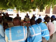Polio field volunteers’ in Magumeri LGA meeting on special interventions in Borno State
