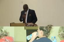 Dr Olu, Olushayo making his remarks during the opening session of the joint appraisal