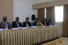 Invited guests to the training session WHO, USAID, MoH Ethiopia, USP/PQM, & NEPAD