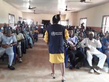 A Lassa Fever sensitization campaign in Edo State, Nigeria.