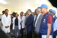 Dr Tedros Adhanom, WHO Director General on offiicial visit in Ethiopia