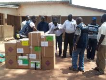 Delivery of assorted life-saving emergency drugs to Dulamaya