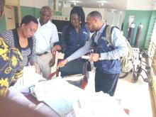 Lassa Fever Contacts identification and line listing at UNTH Enugu by the Hospital Infectious Disease and Control Unit, and Rapid Response Teams from Enugu State (including SMOH and WHO) and Nkanu West LGA