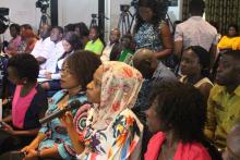Cross section of the media who participated in the press briefing