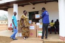 WHO handing over emergency medical supplies to Kapoeta State Ministry of Health
