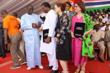 Senegales Health Minister congratulatesawardees  for their contribution to Malaria Control