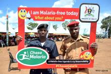 Members of the armed forces also committed to ending Malaria in Uganda