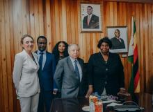 Jean Todt meeting with the Hon. R. Mavunga-Maboyi