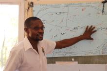 Lovemore explaining the distribution of cholera cases