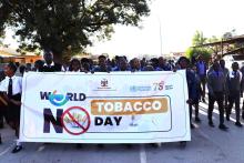 MOHSS and WHO Namibia jointly commemorated the World No Tobacco Day in Oshikoto Region 
