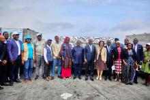 Réception des vaccins sur le tarmac de l’aéroport international Félix Houphouët-Boigny d’Abidjan