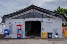 Collaborated efforts count; A Cholera Treatment Centre supported by WHO