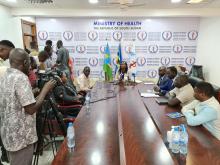 Addressing the press conference, Dr Humphrey Karamagi, WHO Country Representative in South Sudan, commended the Ministry of Health for declaring the outbreak