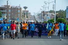 6 Kilomètres de marche sportive “Walk the Talk” à Parakou  Plus 500 personnes ont relevé le défi en faveur de la santé