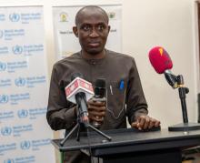 Dr. Franklin Asiedu-Bekoe, Director of Public Health at the Ghana Health Service