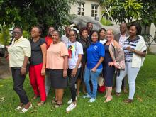 Participants at the Leprosy Elimination Training; Maun Lodge