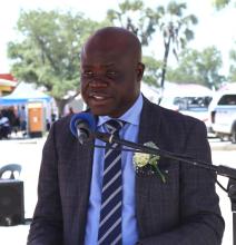 WHO Namibia Representative, Dr. Richard Banda