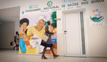 Ana Rita at the Elderly Care Center in Assomada