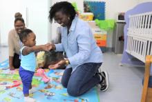 A breastfeeding space at WHO Uganda country office: Upholding every woman and baby’s right to breastfeed anytime, anywhere