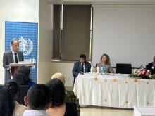 WHO supports Mauritius in improving patient safety at a click with Vigimobile national roll out  