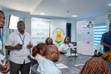 Abdul-Lahie Abdul-Rahim Naa addressing participants 