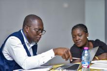 participants listening attentively 