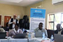 Participants at the Men’s Integrated Health Services Core Package and Implementation Framework validation workshop in Leribe District 