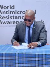 Botswana Signs National AMR Action Plan During World Antimicrobial Awareness Week Commemoration