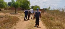 Mozambique and Malawi team on AFP case investigation in the border area