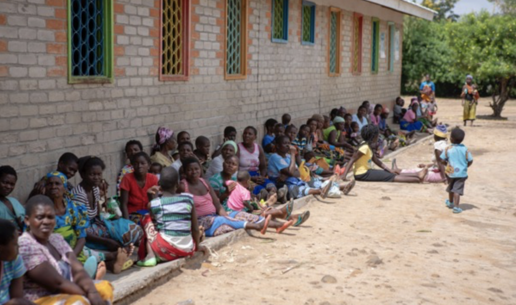 Camp for internally displaced persons is set up at a local school in Ndungunya village.