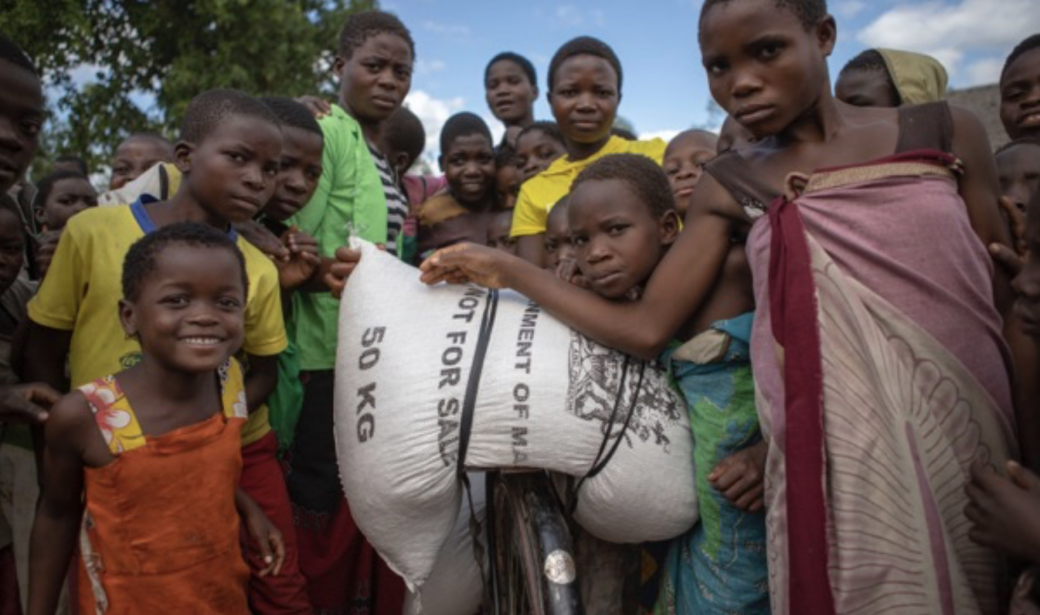 The Malawi government is providing emergency food supplies to the affected areas.