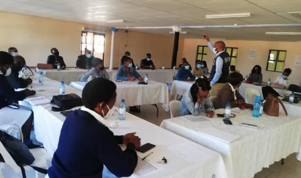 NTDs training of care workers in Hukuntsi  