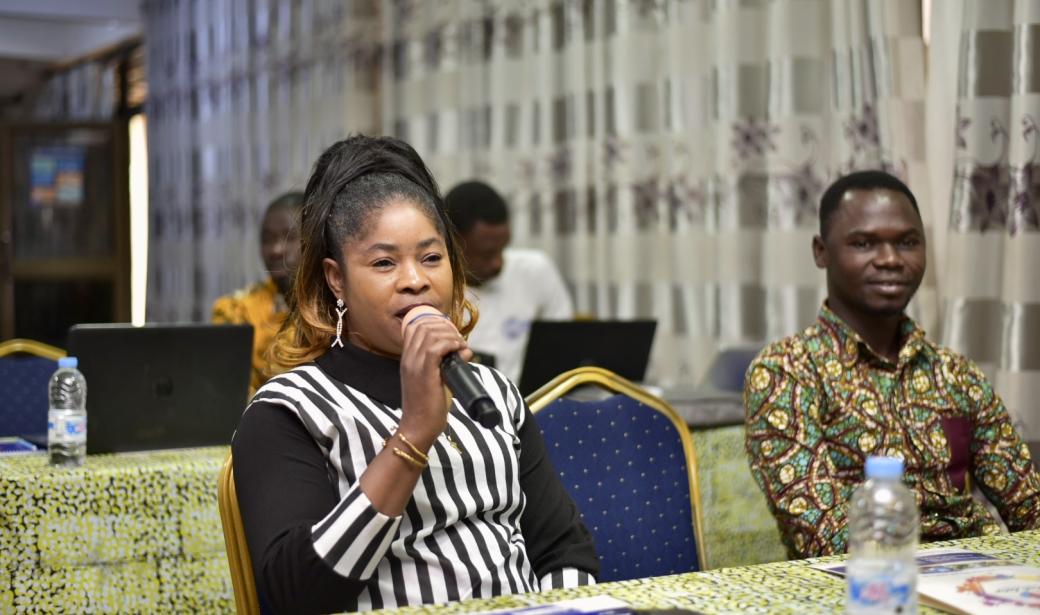 Josephine, a participant in Tamale