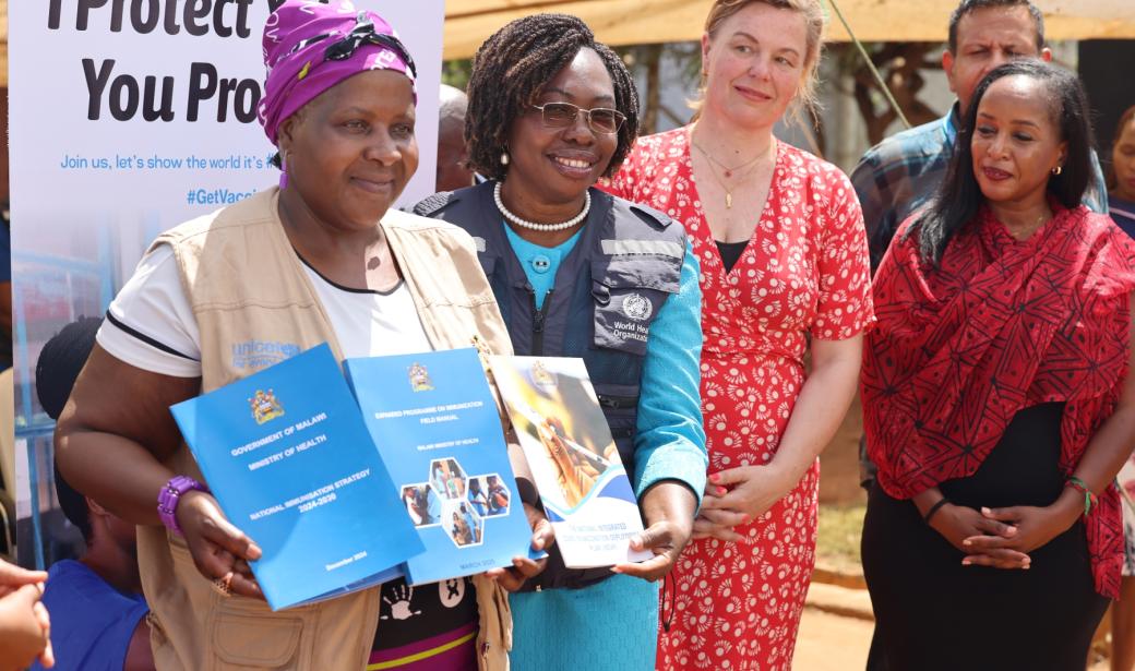 Immunization Week 2025 in Kawale, Lilongwe