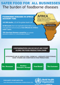Safer food for all businesses: the burden of foodborne diseases 