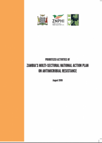 Prioritised Activities of Zambia's Multi-sectoral National Action Plan on Antimicrobial Resistance