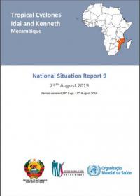 Tropical Cyclones Idai and Kenneth Mozambique - National Situation Report 9