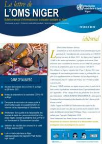 Bulletin mensuel de l’OMS Niger : février 2021