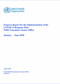 WHO Tanzania Country Office Progress Report 1 (January - June 2020)