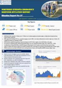 NORTHERN ETHIOPIA EMERGENCY RESPONSE SITUATION REPORT 